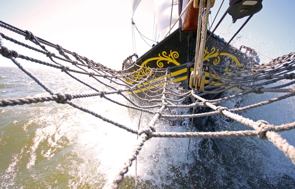 boeggolf zeilschip Ambiance