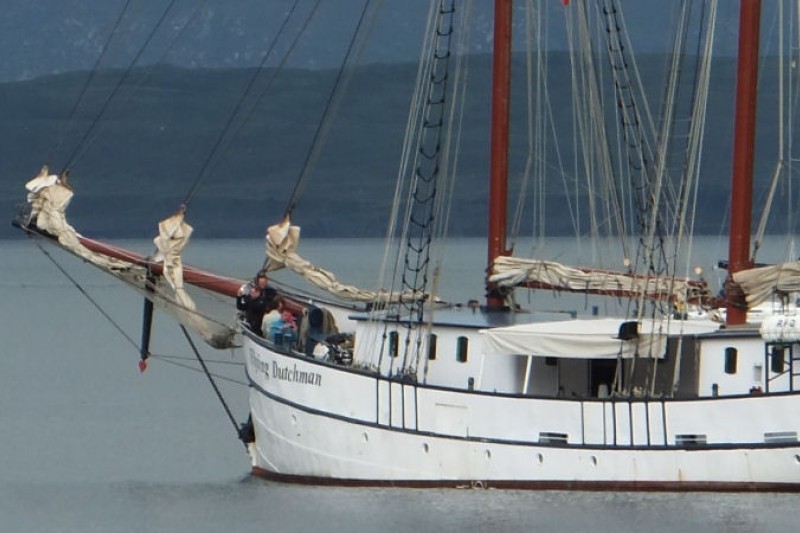 Zeilen in Schotland Flying Dutchman